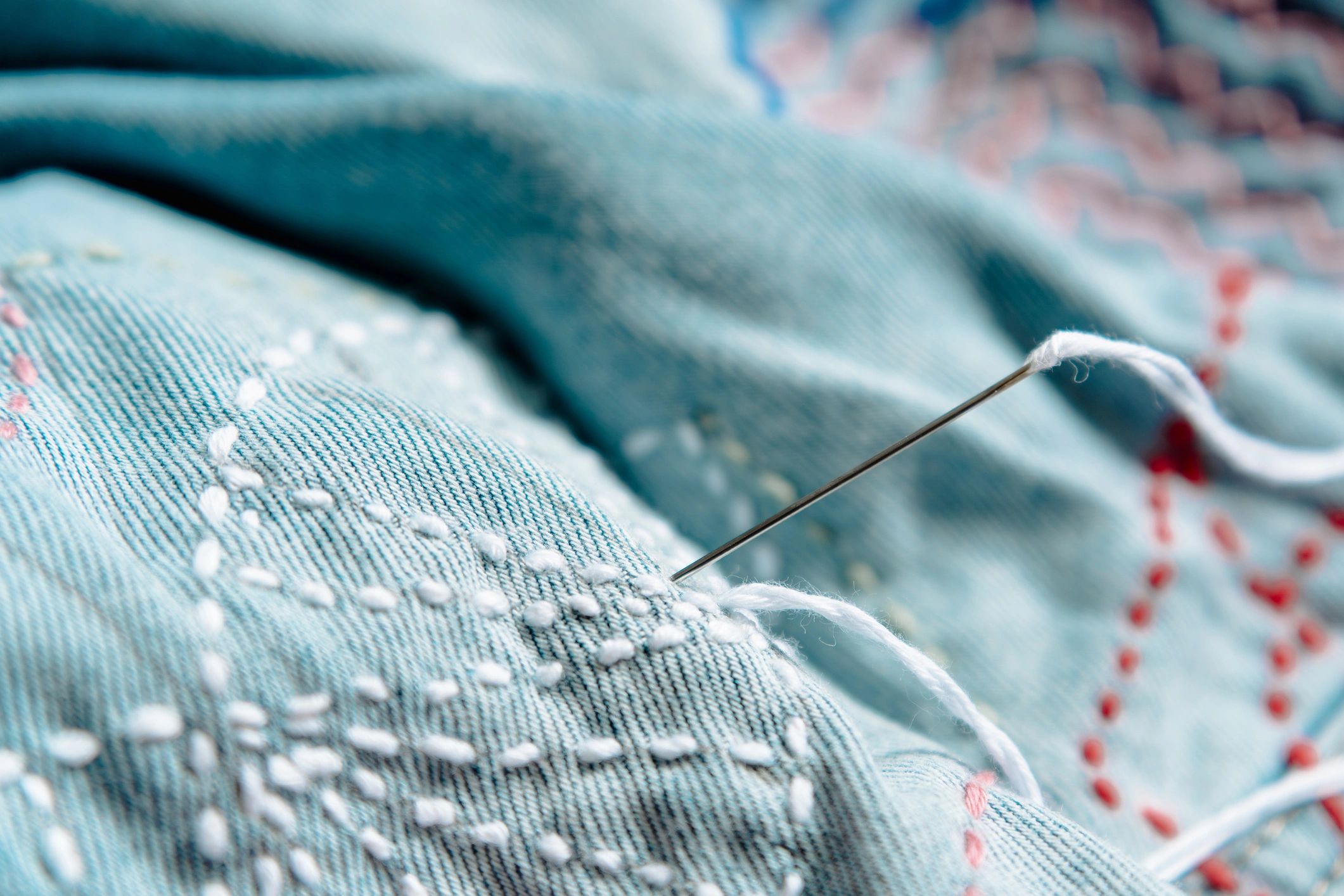 handmade embroidery art